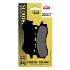 SBS Street 233CT Scooter Carbon Tech Organic Brake Pads Honda ADV / PCX 125-150 18-24