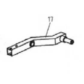 Bronco Wheel bracket for flail mower 77-12490