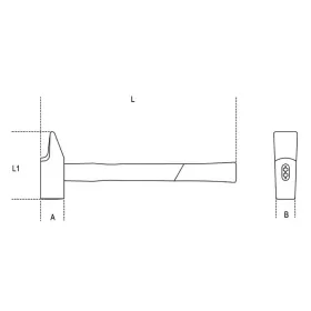 BETA Riveting Hammer Size 40 Fibre Shaft