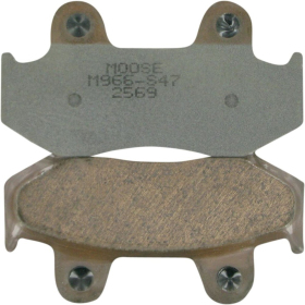 MOOSE OFFROAD FOUR WHEEL XCR Sintered Brake Pads Yamaha YFM / YFZ / YXR 450-700cc 06-16