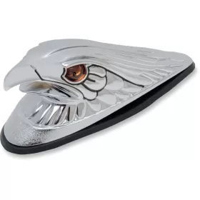 DRAG SPECIALTIES Eagle Head Front Fender Ornament 63,5mm