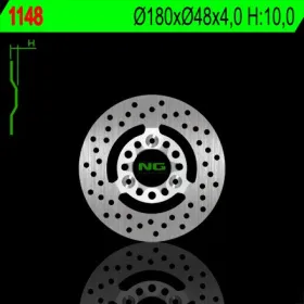 NG Front Fixed Brake Disc 180X48X4mm Yamaha BW'S / Zuma 100cc 99-05
