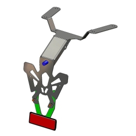 V PARTS Numerio ženklo laikiklis juodas Honda CB / CBR 19-20