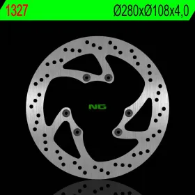 NG BRAKES Priekinis fiksuotas stabdžių diskas 280mm Derbi / Motorhispania / Rieju 50-125cc 04-19