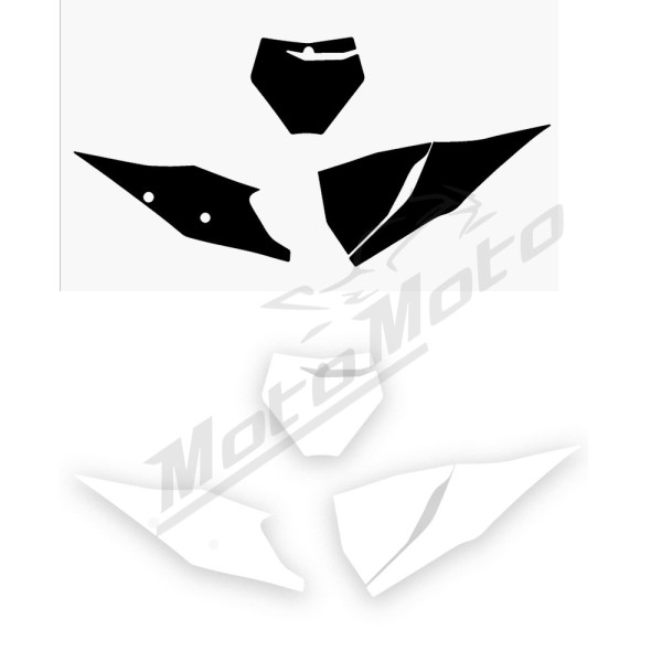BLACKBIRD Plate Stickers