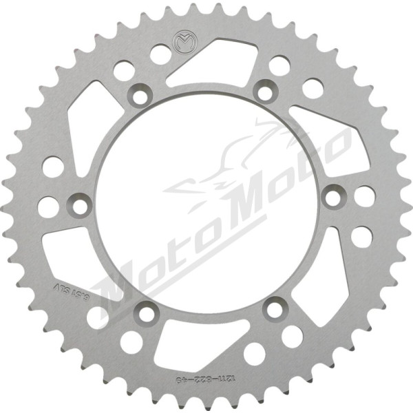 MOOSE OFFROAD HARD-PARTS Rear Aluminum Sprocket 49T Beta / Gas Gas / Husqvarna / Sherco / Suzuki 125-650cc 77-15
