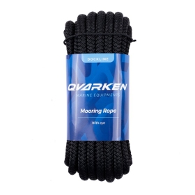 Qvarken Mooring Rope Dockline with eye Black