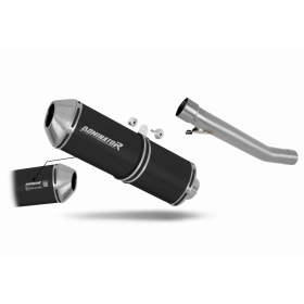 Suzuki GSXF 600 1998-2006 EU Approved Exhaust Silencer OVR BLACK