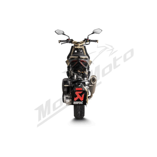 AKRAPOVIC Slip-On Line Muffler Stainless Steel / Titanium Italjet Dragster 125-200 20-25