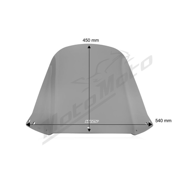 WRS SPORT Priekinis stiklas Skaidrus Honda CN 250cc 06-14