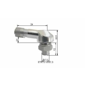 MaxTuned Valve 80° Ø8,5 mm 10pcs
