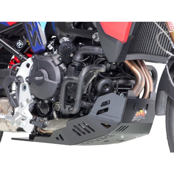 AXP Adventure Skid Plate - HDPE 8mm - for Outback Motortek Crash Bars