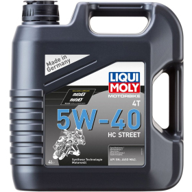 LIQUI MOLY HC Street Synthetic 4T 5W-50 Engine Oil 4L