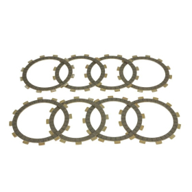 4Ride clutch discs set Yamaha FZ / FZX / TDM / XJ / XJR / XS / XTZ / YX / YZF-R6 400-900cc 77-10