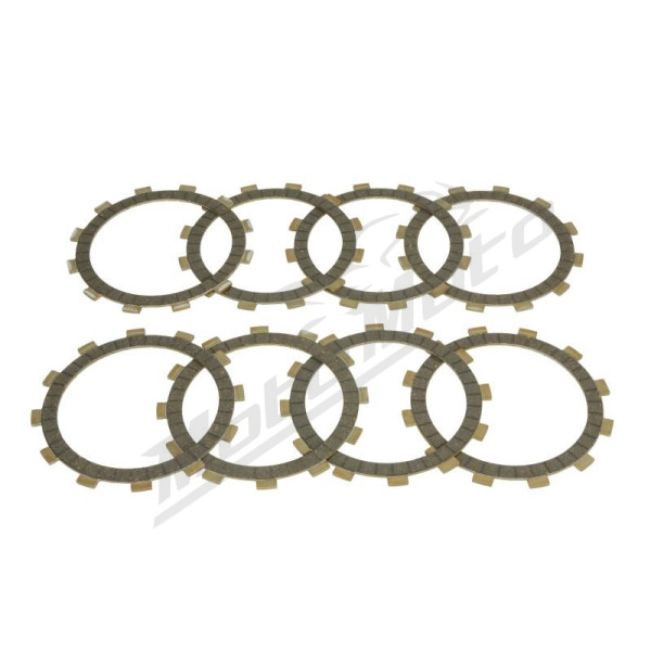 4Ride clutch discs set Yamaha FZ / FZX / TDM / XJ / XJR / XS / XTZ / YX / YZF-R6 400-900cc 77-10