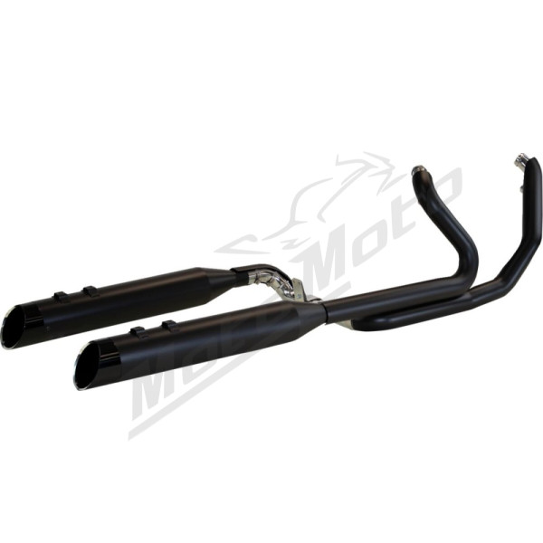 KHROME WERKS 2-Into-2 Two-Step Crossover Header System Harley Davidson FLHFB / FLHR / FLHRC / FLHRXS 1750-1977cc 17-25