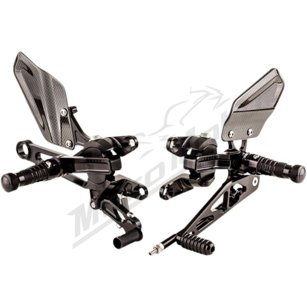 GILLES TOOLING Adjustable Rearset Aprilia RSV4 / Tuono V4 1000/1100 16-25