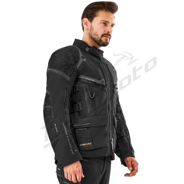 Shima TRACKER Men Textile Jacket Black