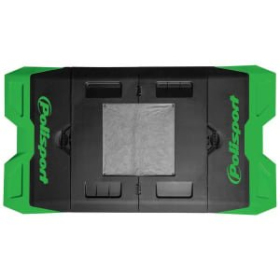 Polisport foldable bike stand-mat 180cm x 99cm Green