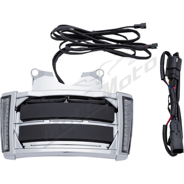 CIRO LED Lighted License Plate Frame HARLEY DAVIDSON FLHRXS / FLHX / FLHXS / FLHXSE / FLTRX / FLTRXS / FLTRXSE 1690-1923 14-24