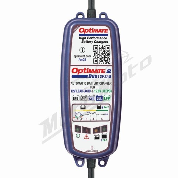 TECMATE OptiMate 2 DUO Battery Charger