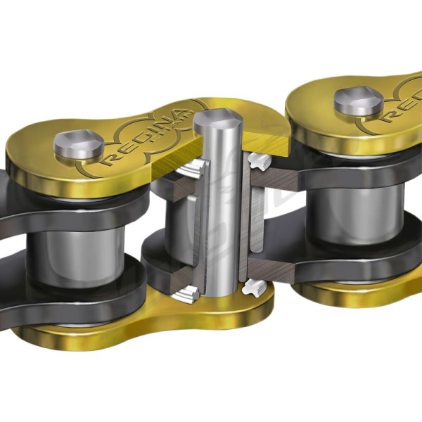 REGINA 520 ZRT Chain 110 Links Aprilia / Beta / BMW / Cagiva / Ducati / Fantic / Gilera / Honda / Husqvarna / Hyosung / Kawasaki / KTM / Kymco / Laverda / Suzuki 125-750 77-25