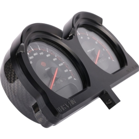 THRASHIN SUPPLY CO. Gauge Relocation Kit Harley Davidson FLTRK / FLTRKSE / FLTRT 1690-1977cc 15-25
