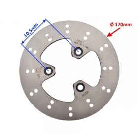 Front brake disc PEUGEOT KISBEE 50-100 Ø 170