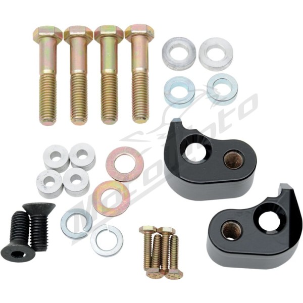 LA CHOPPERS Rear Lowering Kit 25,40mm Harley Davidson FLHR / FLHTC / FLHTK / FLTR / FLTRU 1450-1690 02-16