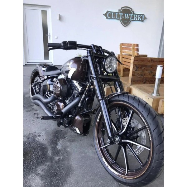 CULT WERK Fork Covers Harley Davidson FXSB / FXSBSE 1690-1800cc 2013-2017