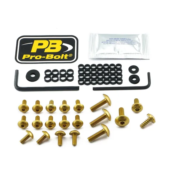 PRO BOLT Aluminium Fairing Bolt Kit for Yamaha YZF-R3 300cc 15-18