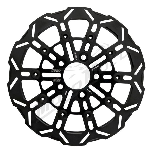 SBS Rear Brake Rotor Designed by Kodlin Harley Davidson FXST / FXDI / FXDB / FLSB / FLD 1450-1923cc 04-25