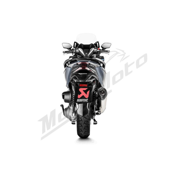 AKRAPOVIC Slip-On Line Muffler Stainless Steel / Carbon Fiber Honda NSS 250-300 18-20