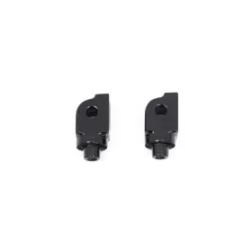 KURYAKYN Splined Driver Peg Adapters Black Harley Davidson FLDE / FLFB / FXST / FXLR / FXFB / FXDRS 1750/1923 20-24 