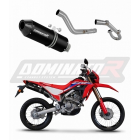 Exhaust full kit Dominator MX2 BLACK HONDA 300 L / Rally 2021-2023