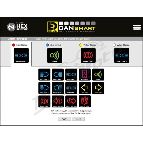DENALI CANsmart™ Gen II Controller - Harley Davidson Pan America 1250 21-24