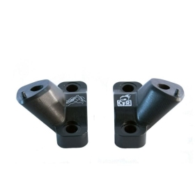 CFR Mountain knucks riser Ski-Doo Gen4, Black