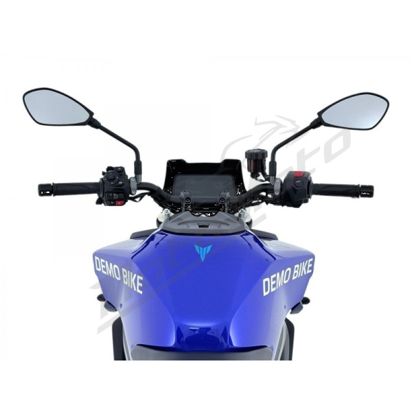 WRS Sport Priekinis stiklas Juodas Matinis Yamaha MT-09 900cc 24-25