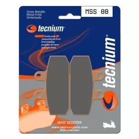 TECNIUM Maxi Scooter Sintered Metal Brake pads MSS88 Aprilia / Derbi / Malaguti 250-500cc 02-12