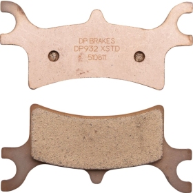 DP BRAKES ATV/UTV Sintered Metal Brake Pads Polaris ATP / Magnum / Predator / Scrambler / Sportsman / Trail / Xpedition 250-800cc 02-11