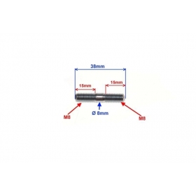 Stud M8 (length 38mm)