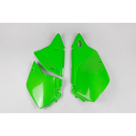 UFO Galiniai šoniniai plastikai žali Kawasaki KLX 400R 03-25