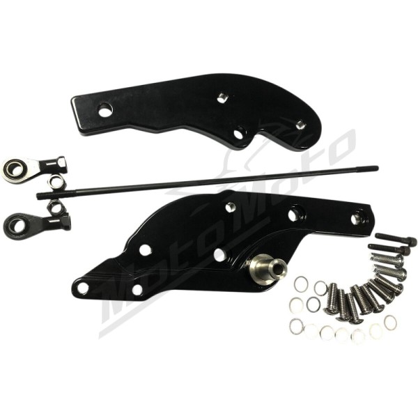 DRAG SPECIALTIES Pakojų perkėlimo į priekį komplektas Harley Davidson FLFBS / FLHC / FLHCS 1750-1868cc 18-24