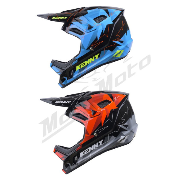 Kenny racing mtb decade bike helmet graphic smash