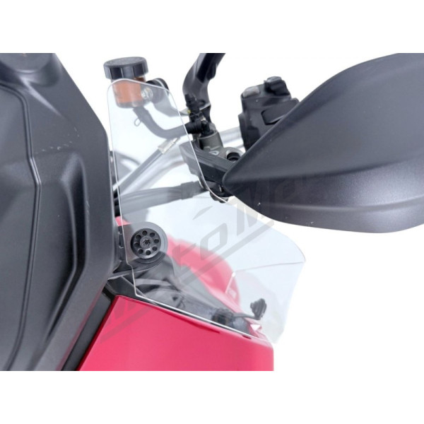 WRS DU038T Side Deflectors Clear Ducati Multistrada V2 900cc ABS 2025