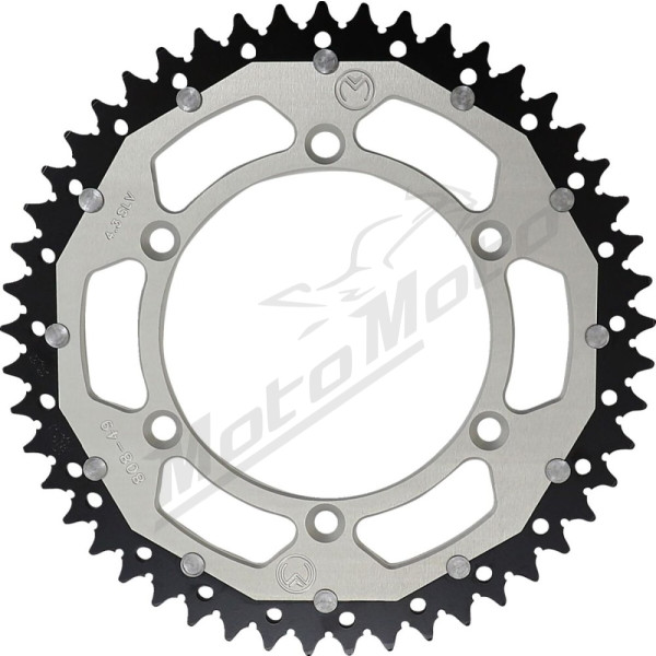 MOOSE OFFROAD HARD-PARTS Dual Sprocket 49T Kawasaki / Suzuki 100-450cc 79-24