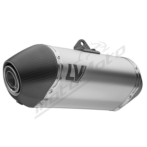 LEOVINCE LV-14 Titanium Slip-On Muffler MOTO GUZZI STELVIO 1000 24-25