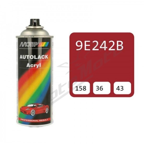 MOTIP Coloured paint 9E242B 400ml