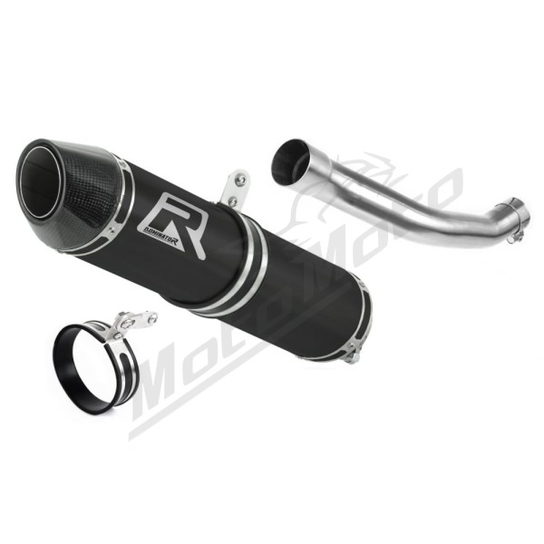 Suzuki LTR 450 2006-2009 Dominator Exhaust Silencer Muffler HP2 BLACK + dB killer