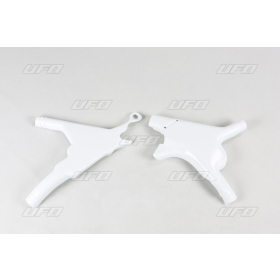 UFO White Frame Guards Honda CR 125-250cc 92-97